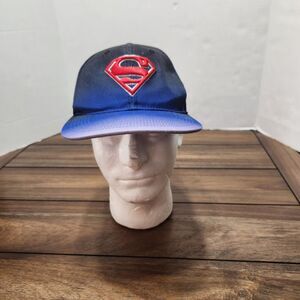 Six Flags Superman Ball Cap Blue